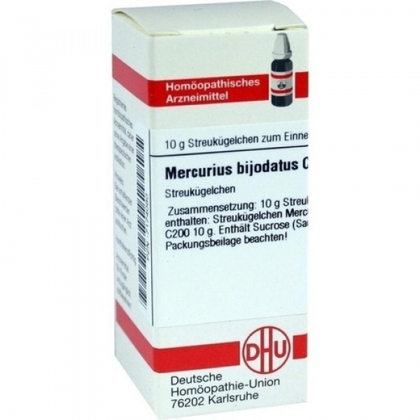 MERCURIUS BIJODATUS C200 GLOBULI 10 G