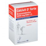 Calcivit D forte Brausetabletten 120 stk  (Calcivit D forte compresse effervescenti 120 pz )