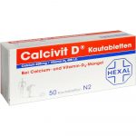 Calcivit D Kautabletten 50 stk ( Calcivit D compresse masticabili 50 pz )
