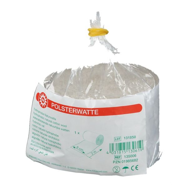 POLSTERWATTE 2mx6cm gerollt 1 stk   ( TAPPEZZERIA QUANTITÀ 2mx6cm arrotolata 1 pz )