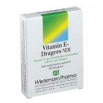 Vitamin E-Dragees NEM 50 stk (Compresse rivestite di vitamina E NEM 50 pz)