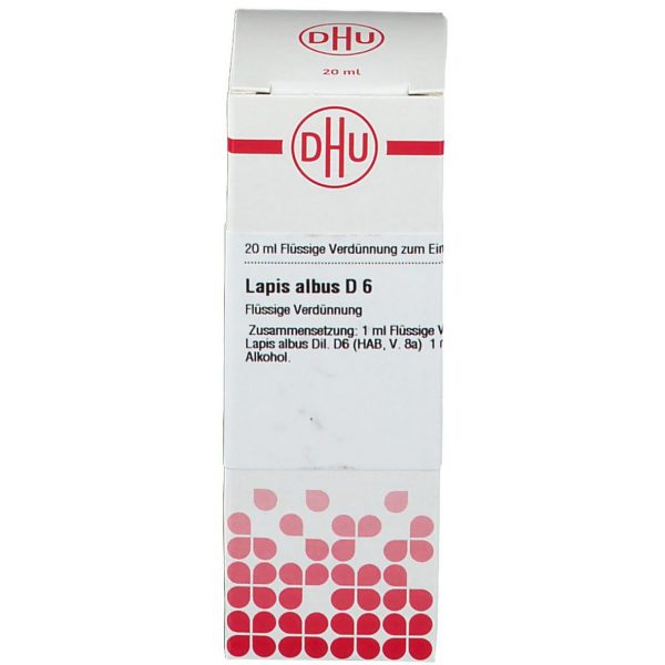 LAPIS ALBUS D6 DILUIZIONE 20 ML