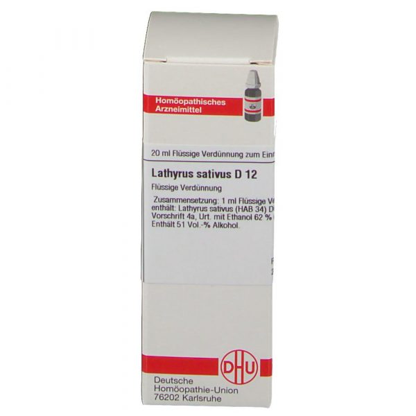 LATHYRUS SATIVUS D12 DILUIZIONE 20 ML