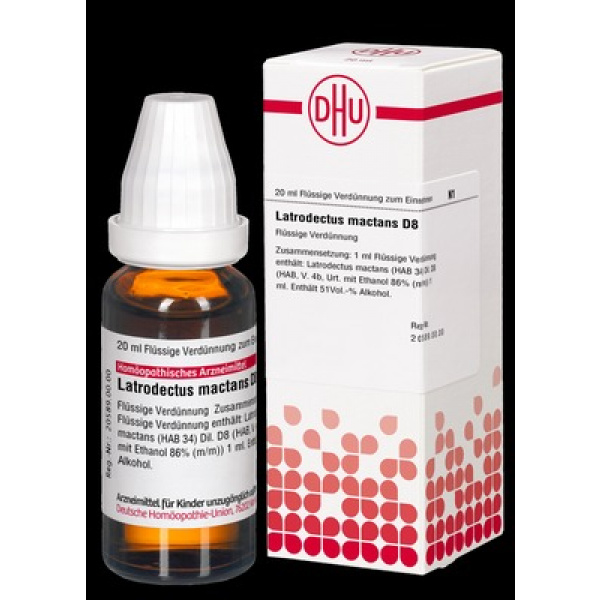 LATRODECTUS MACTANS D8 DILUIZIONE 20 ML