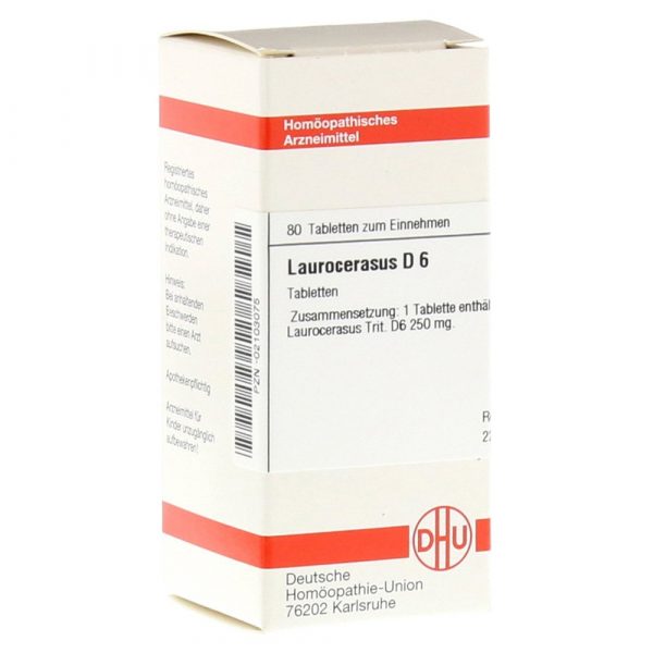 LAUROCERASUS D6 80 COMPRESSE