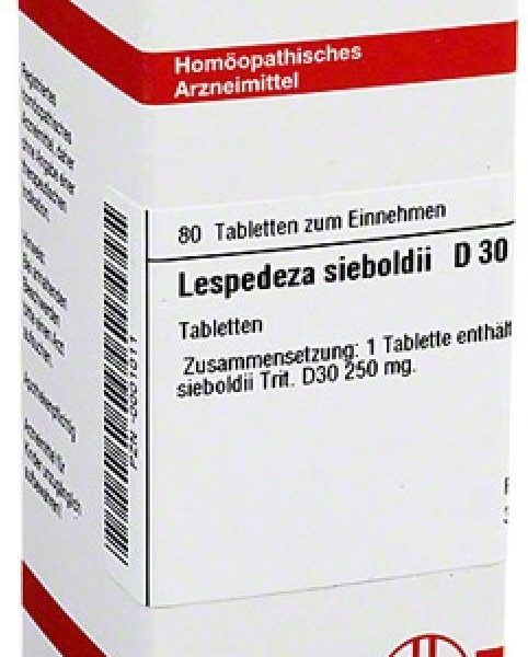 LESPEDEZA SIEBOLDII D30 80 COMPRESSE