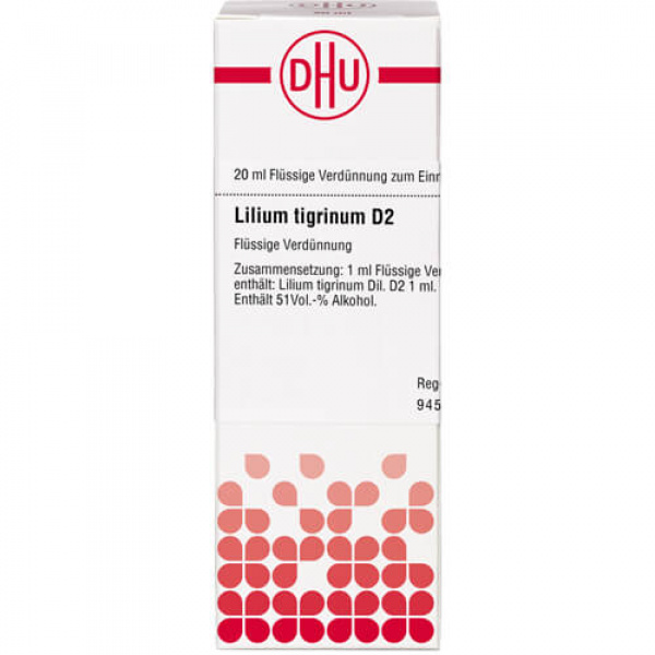 LILIUM TIGRINUM D2 DILUIZIONE 20 ML