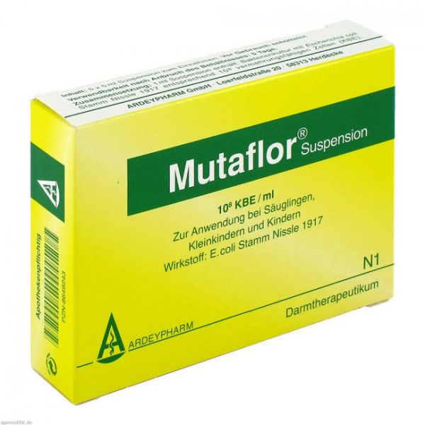 Mutaflor Suspension  5 x 5ml  (Sospensione Mutaflor  5 x 5 ml) PRODOTTO REFRIGERATO