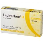 Lecicarbon E CO2-Laxans 10 stk  (Lecicarbonio E CO2 lassativo  10 pz )