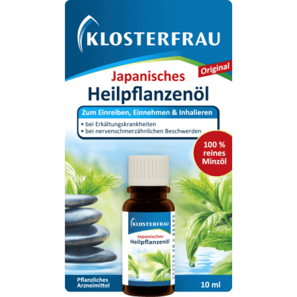 Klosterfrau Japanisches Heilpflanzenöl  10 ml  (Olio di piante medicinali originale giapponese  10 ml)