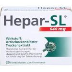 Hepar-SL 640 mg Filmtabletten  20 stk  (Hepar-SL 640 mg compresse rivestite con film 20 pz)