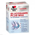 Doppelherz System Glucosamin Plus 800 Vitamina C + Zinco Ossa e Cartilagine 60 capsule