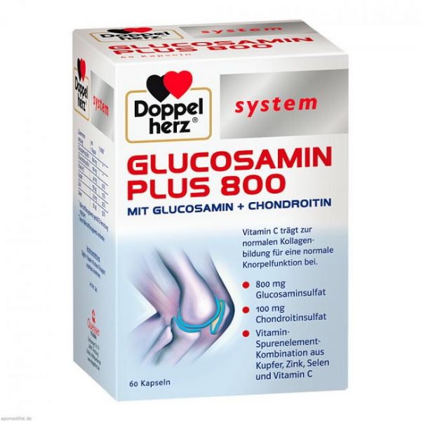 DoppelHerz Glucosamin Plus 800 - 60pz