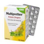 Multipretten Kräuter-Dragees Salus  140 stk  (Confetti a base di erbe  140 pz)