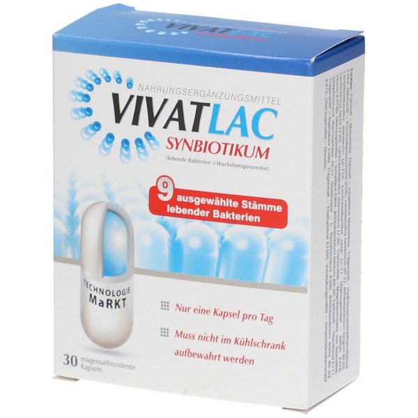 VIVATLAC SYNBIOTIKUM   30 stk  (VIVATLAC SINBIOTICA  30 pz)