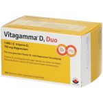 Vitagamma D3 Duo 1.000 I.E. 150 mg Magnesium NEM 100 stk  (Vitagamma D3 Duo 1.000 UI 150 mg magnesio NEM 100 pz)