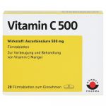 VITAMINA C 500  confezione da  20 pz