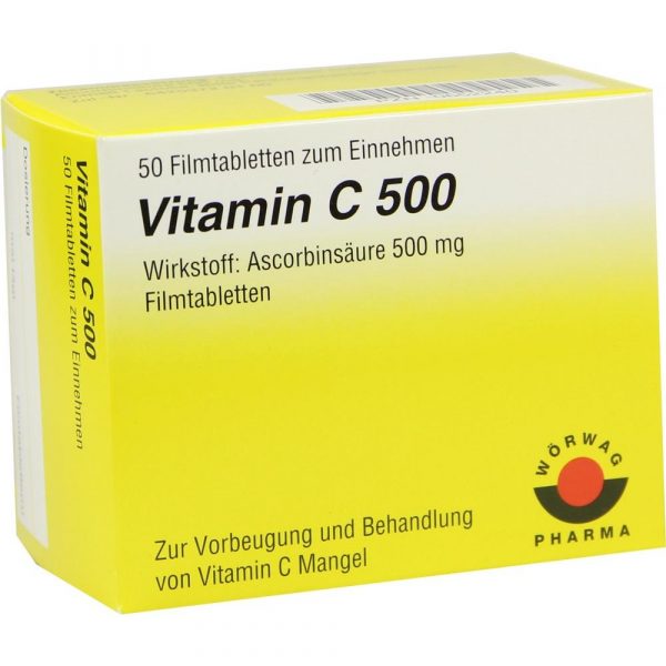 VITAMINA C 500  confezione da  50 pz