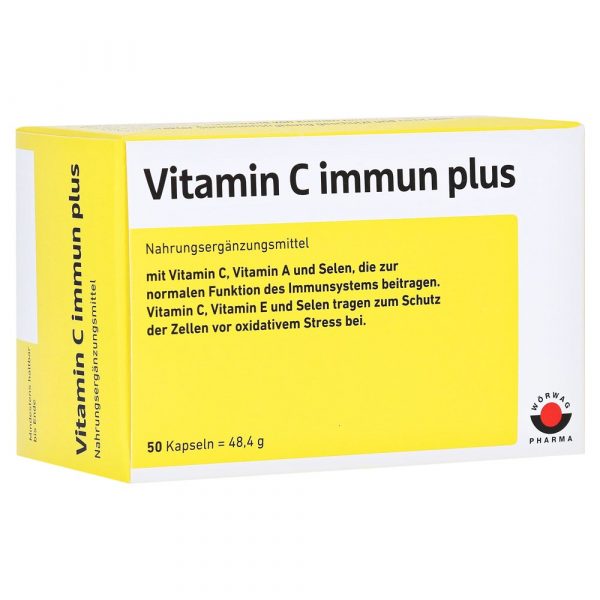 Vitamin C immun plus 50 stk (Vitamina C immune plus  50 pz)