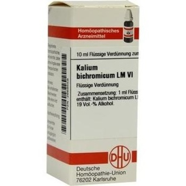 KALIUM BICHROMICUM LM VI DILUIZIONE 10 ML