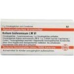 KALIUM BICHROMICUM LM VI GLOBULI 5 G