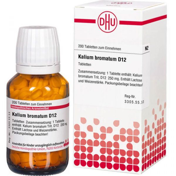 KALIUM BROMATUM D12 200 COMPRESSE