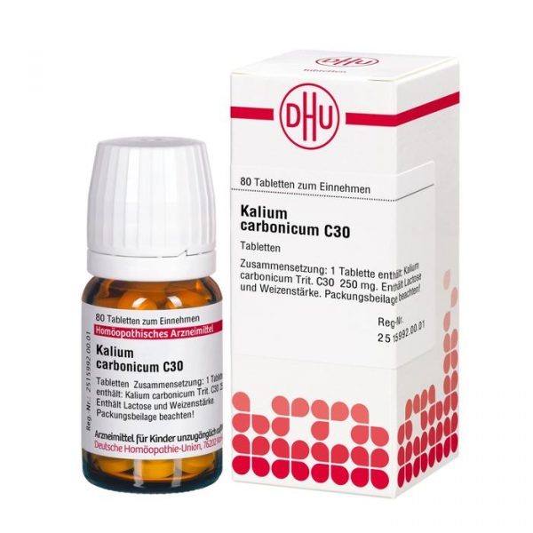 KALIUM CARBONICUM C30 80 COMPRESSE