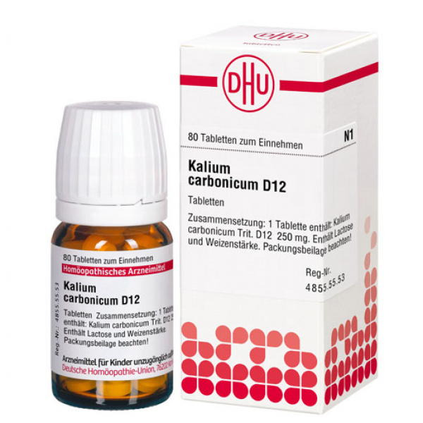 KALIUM CARBONICUM D12 80 COMPRESSE