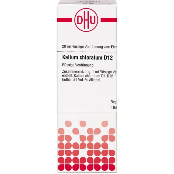 KALIUM CHLORATUM D12 DILUIZIONE 20 ML