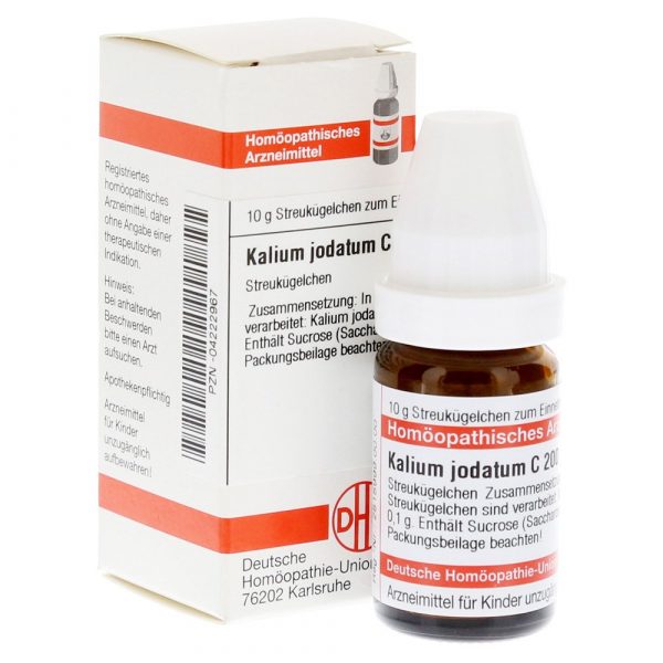 KALIUM JODATUM C200 GLOBULI 10 G