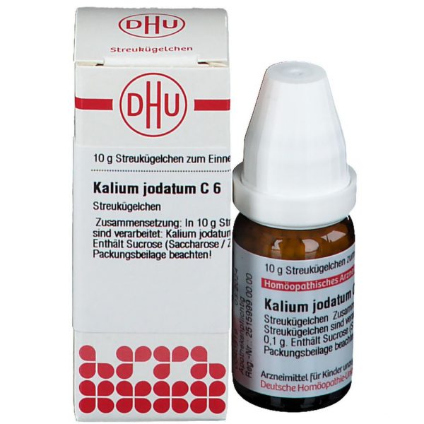 KALIUM JODATUM C6 GLOBULI 10 G