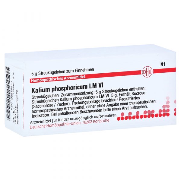 KALIUM PHOSPHORICUM LM VI GLOBULI 5 G