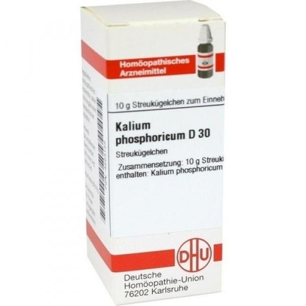 KALIUM PHOSPHORICUM D30 GLOBULI 10 G