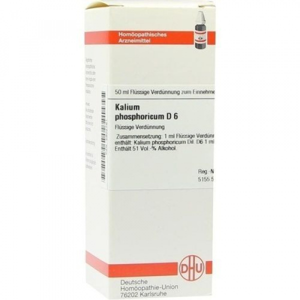 KALIUM PHOSPHORICUM D6 DILUIZIONE 50 ML