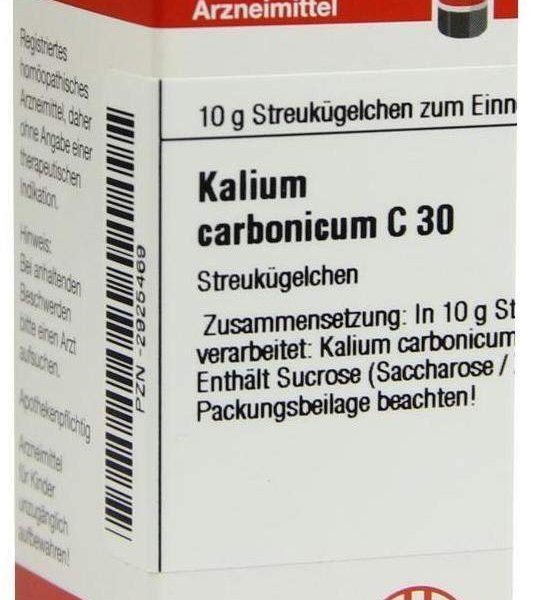 KALIUM CARBONICUM C30 GLOBULI 10 G