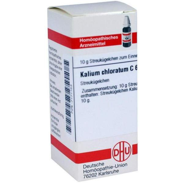 KALIUM CHLORATUM C6 GLOBULI 10 G