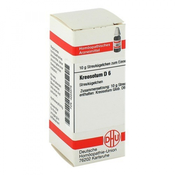 KREOSOTUM D6 GLOBULI 10 G