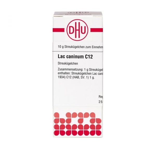 LAC CANINUM C12 GLOBULI 10 G