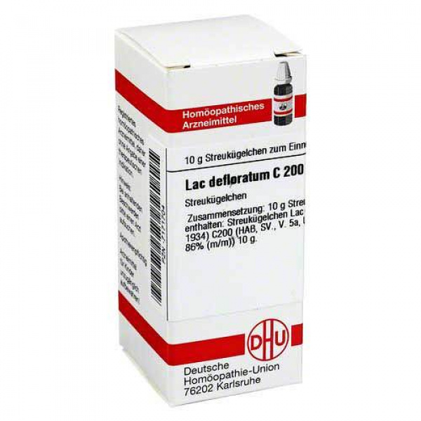 LAC DEFLORATUM C200 GLOBULI 10 G