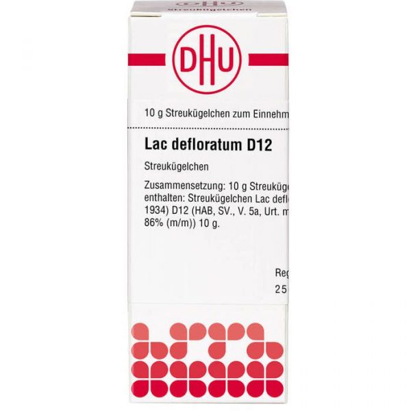 LAC DEFLORATUM D12 GLOBULI 10 G