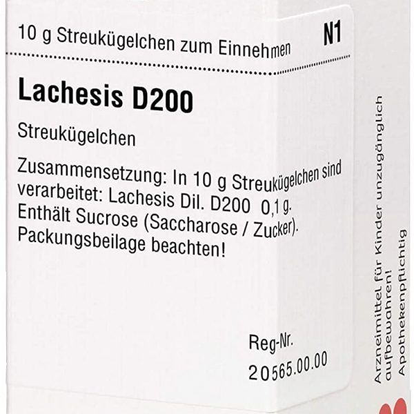LACHESIS D200 GLOBULI 10 G