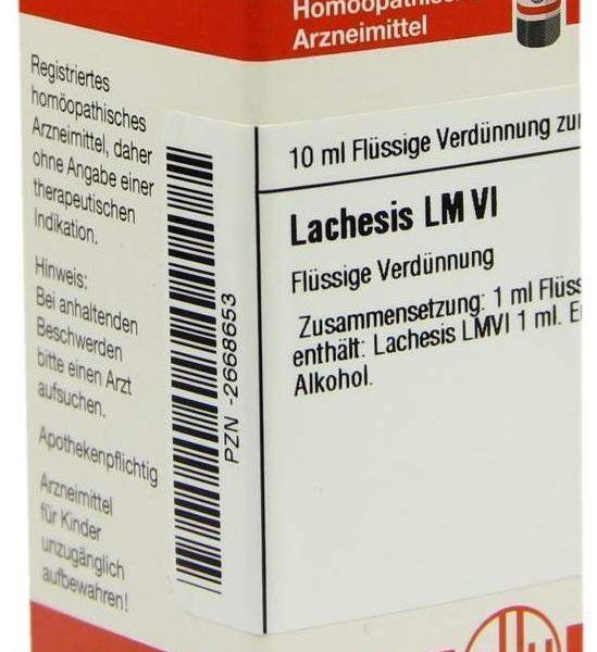 LACHESIS LM VI DILUIZIONE 10 ML
