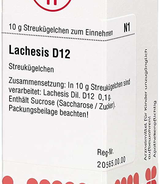 LACHESIS D12 GLOBULI 10 G