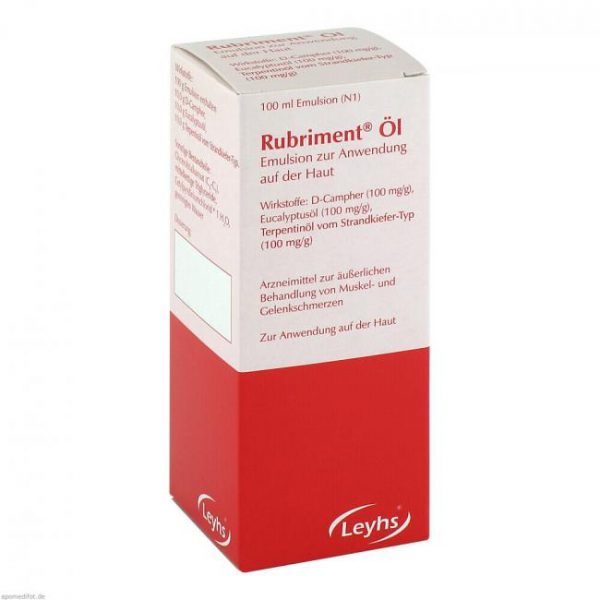 Rubriment Öl 100 ml  (Olio di Rubriment  100 ml )
