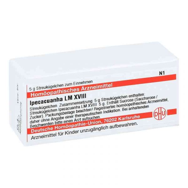 IPECACUANHA LM XVIII GLOBULI 5 G
