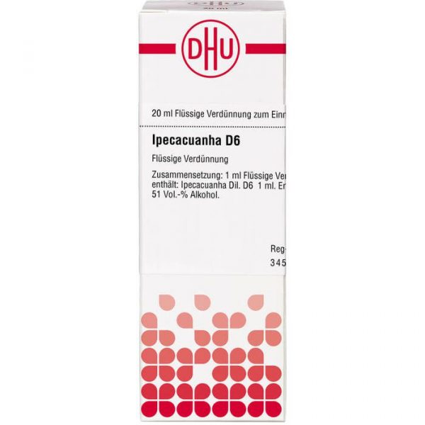 IPECACUANHA D6 DILUIZIONE 20 ML