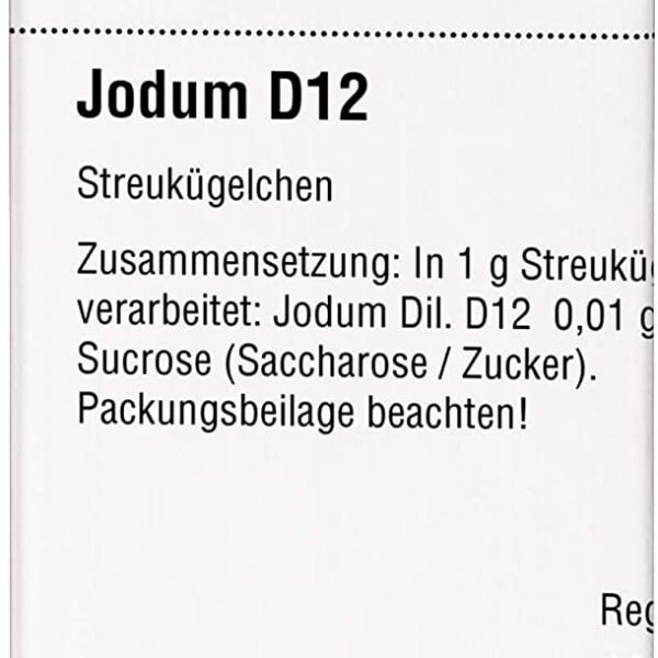 JODUM D12 GLOBULI 10 G
