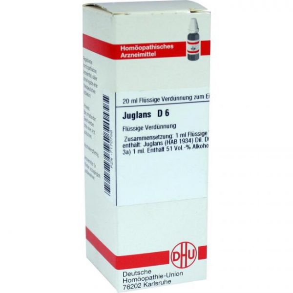 JUGLANS D6 DILUIZIONE 20 ML