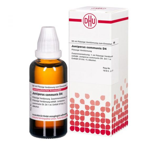 JUNIPERUS COMMUNIS D4 DILUIZIONE 50 ML