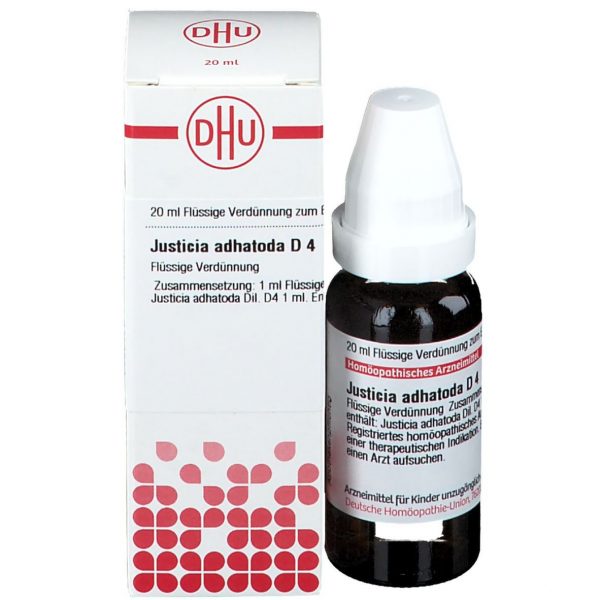 JUSTICIA ADHATODA D4 DILUIZIONE 20 ML